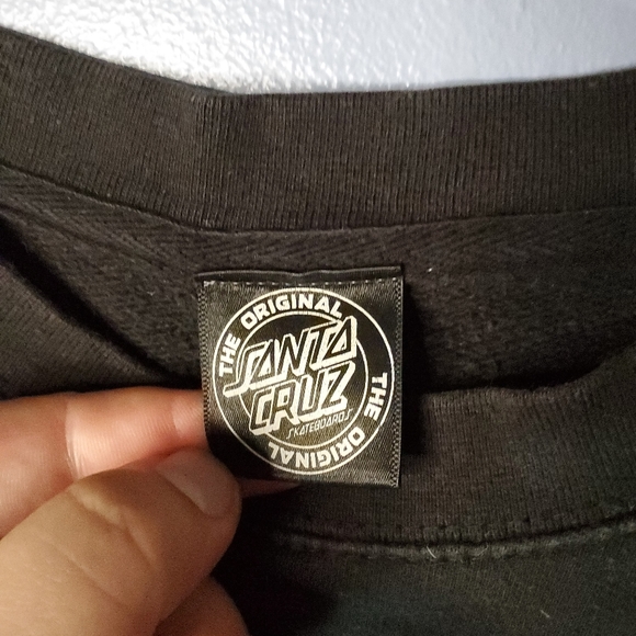 Santa Cruz Skateboarding Crewneck Sweatshirt Men Size L - Picture 3 of 4